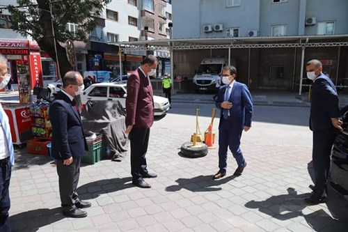 Sayın Valimiz Abdullah Ayaz, İl Genel Meclisi Başkanı Mustafa Çıbık’ı Ziyaret Etti.